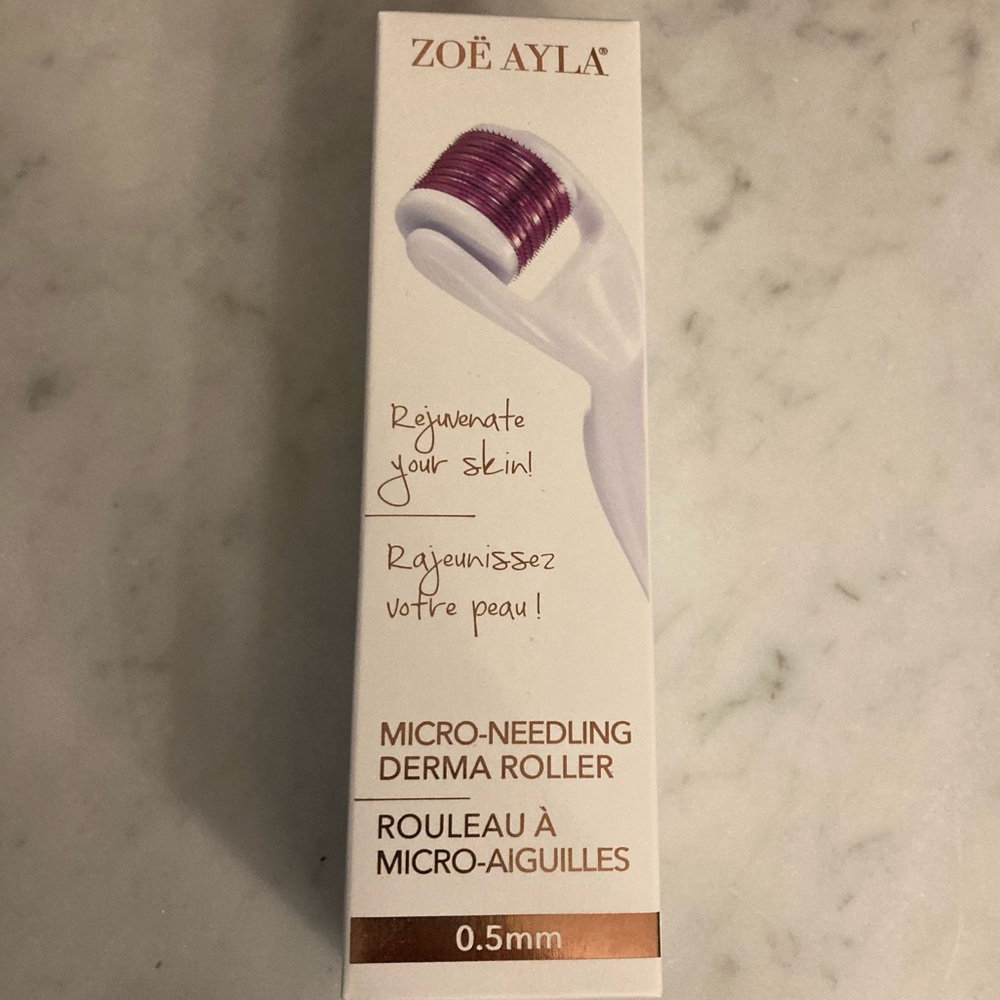 NIB Zoe Ayala Micro-needling Derma Roller 0.5mm